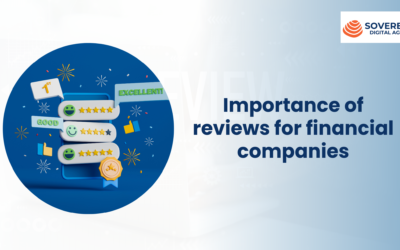 Importance of reviews for financial services companies